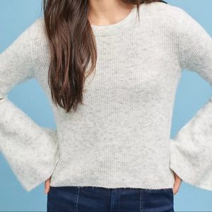 Anthropologie Gray Sweater